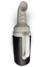 handled-sand-bottle-Assy-copy 01-750HB (Handled Bottle) with 01-501SH (Slotted Holder)