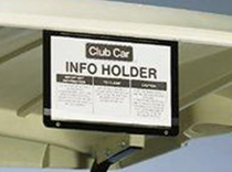Clubcar Holder Black