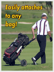 Easily attaches to any bag!